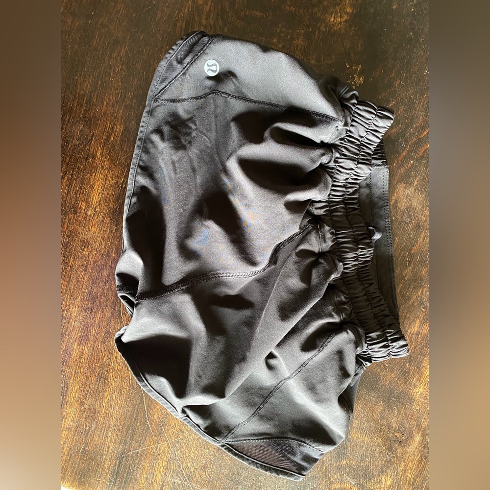 Lululemon black shorts 2.5”